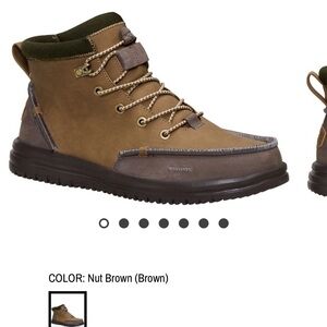 Hey Dude Nut Brown Men's Boots